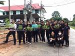 กิจกรรมปลูกต้นดาวเรือง บริเวณข้าง อบต.บางบุตร 